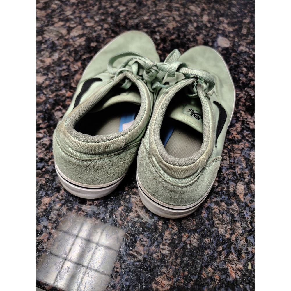 Nike SB Chron 2 Enamel Green Suede Skate Shoes Mens 12 DM3493-302 - Picture 3 of 7